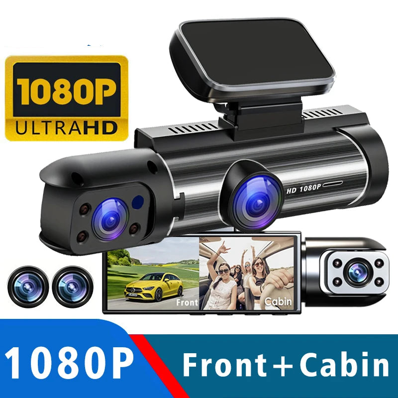 Dashcam Video Recorder Camera with  Dual Lens for Car