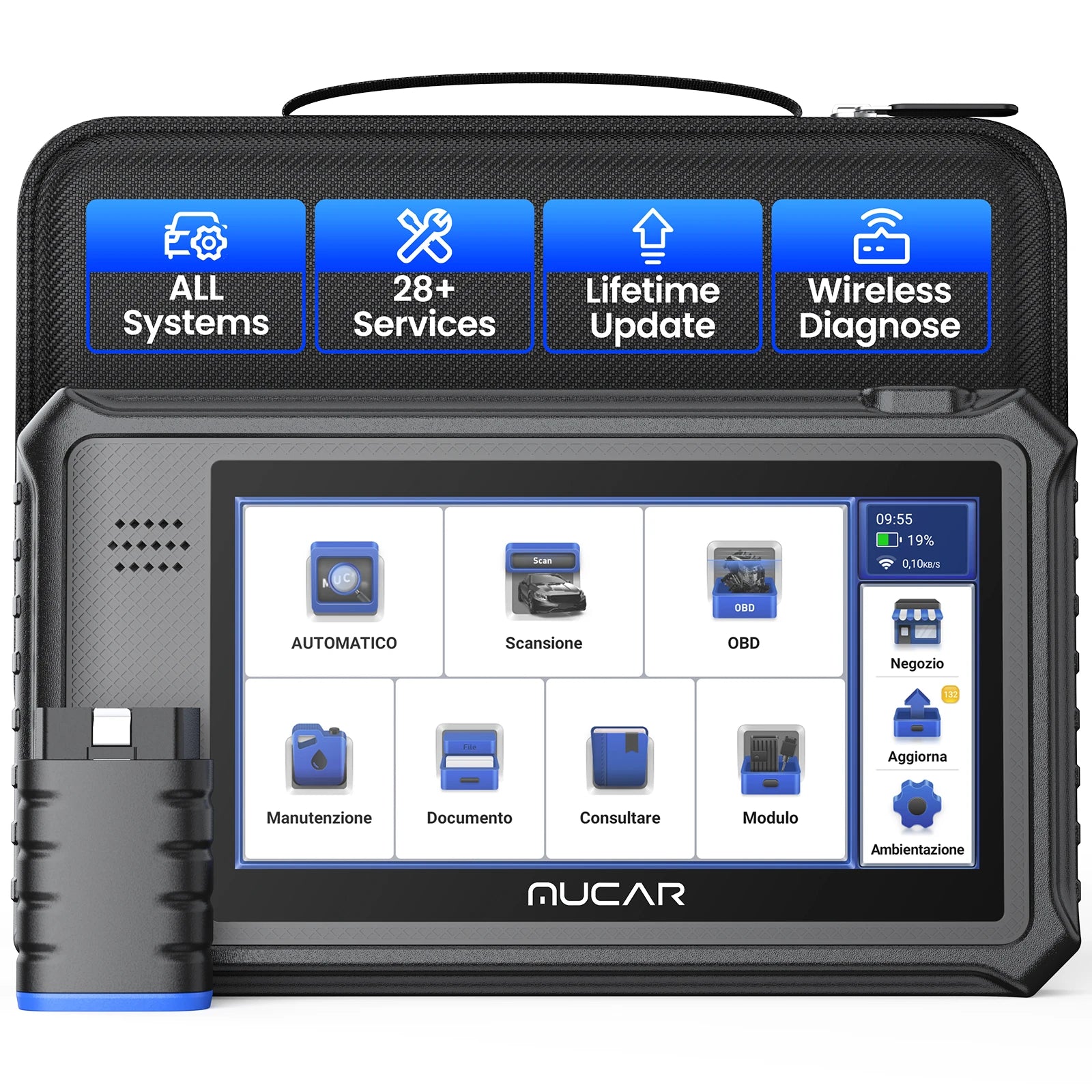 Car Diagnostic Scanner with Full  Automotive System