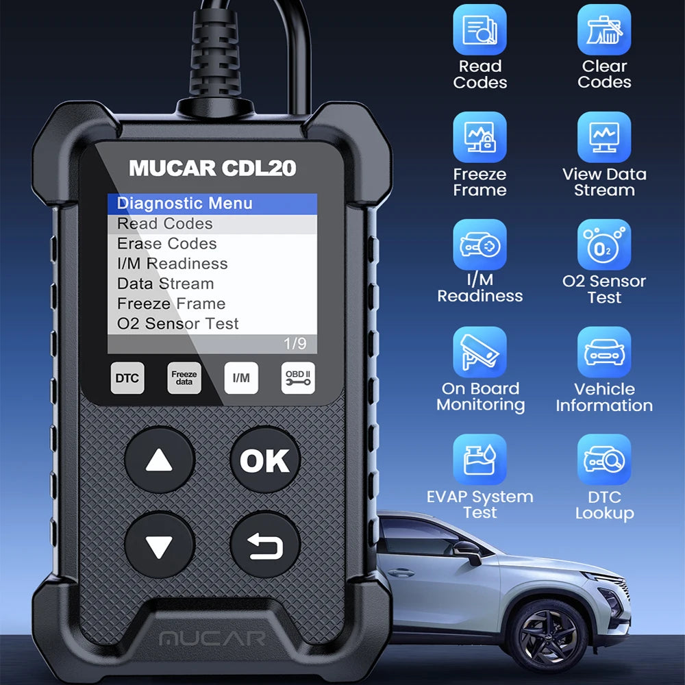 OBD2 Scanner with Full Automotive Code Reader