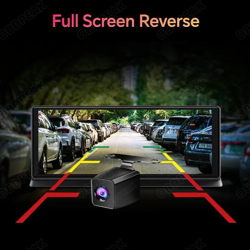 Dash Cam with Dual Len Video Recorder