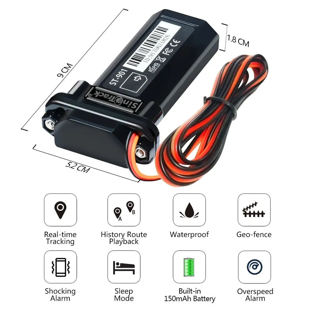 Waterproof GPS Vehicle Tracking Device